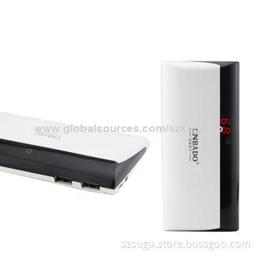 Portable Power Bank with Capacity 13,000mAh, Two USB Ports